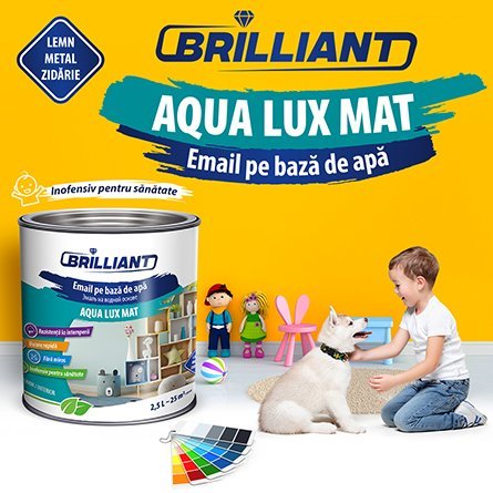 Brilliant Aqua Lux Mat